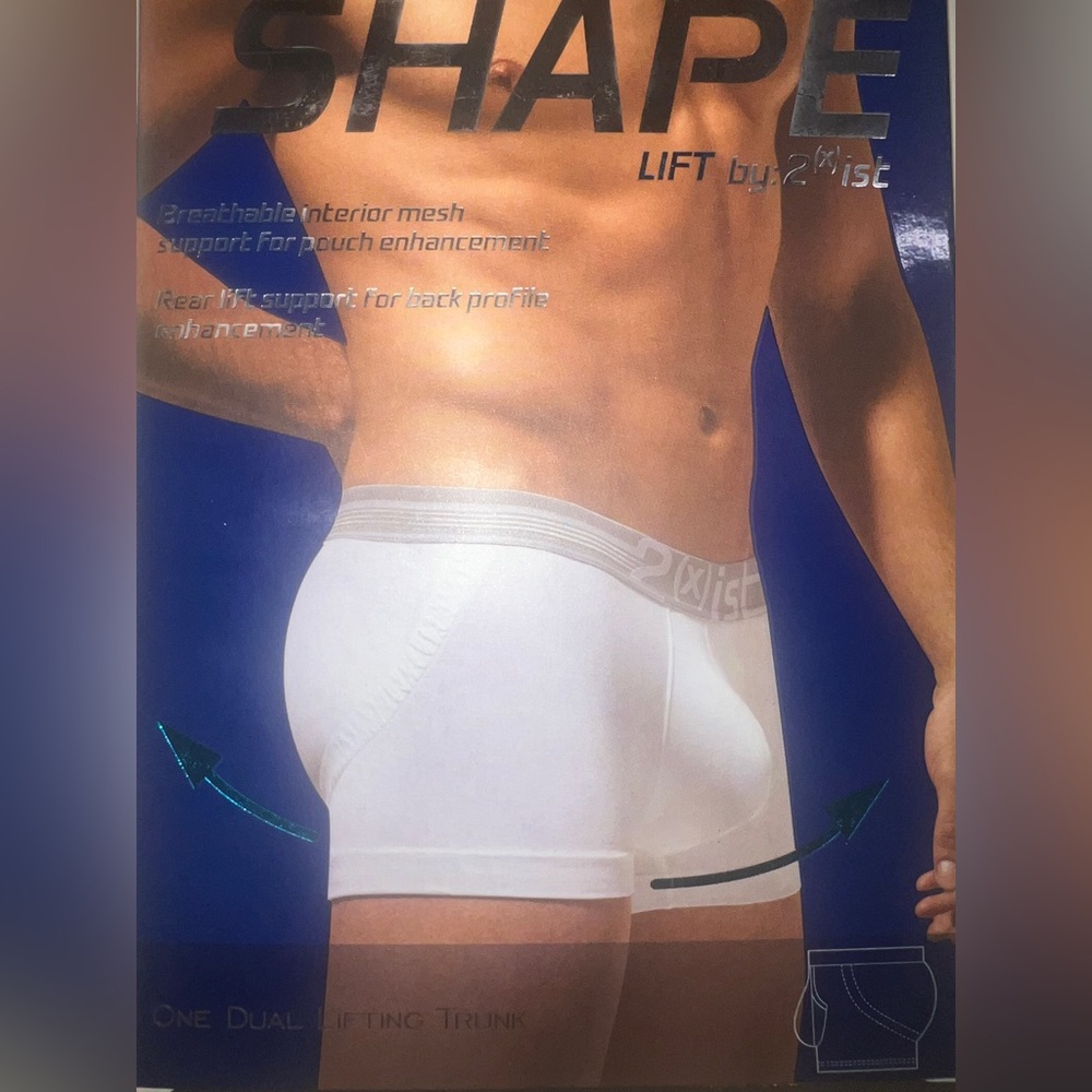 2xist Shape Lift Black Dual Lifting Trunks